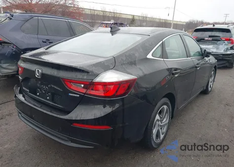 2019 Honda Insight Ex from USA, damaged, VIN 19XZE4F54KE011936